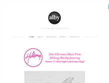 Tablet Screenshot of alby.com.sg